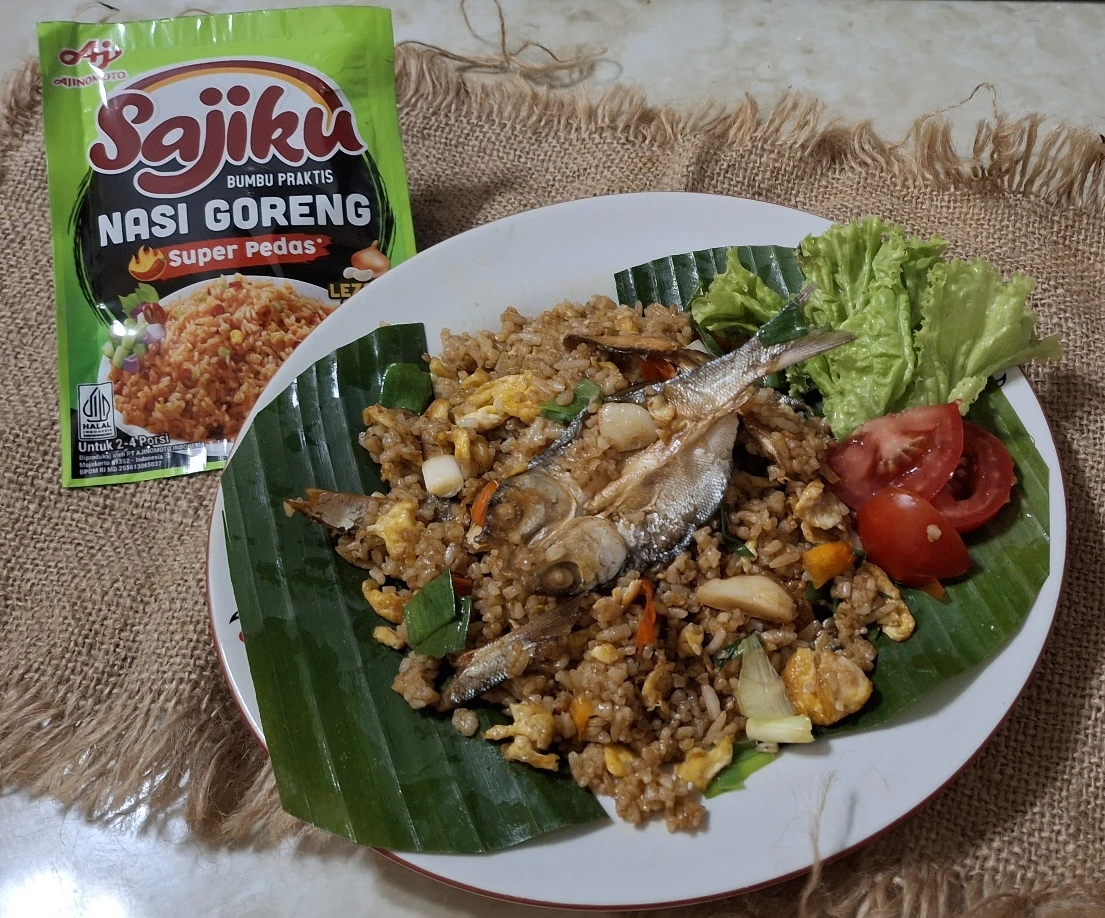 Nasi Goreng Ikan Sepat ala Sajiku
