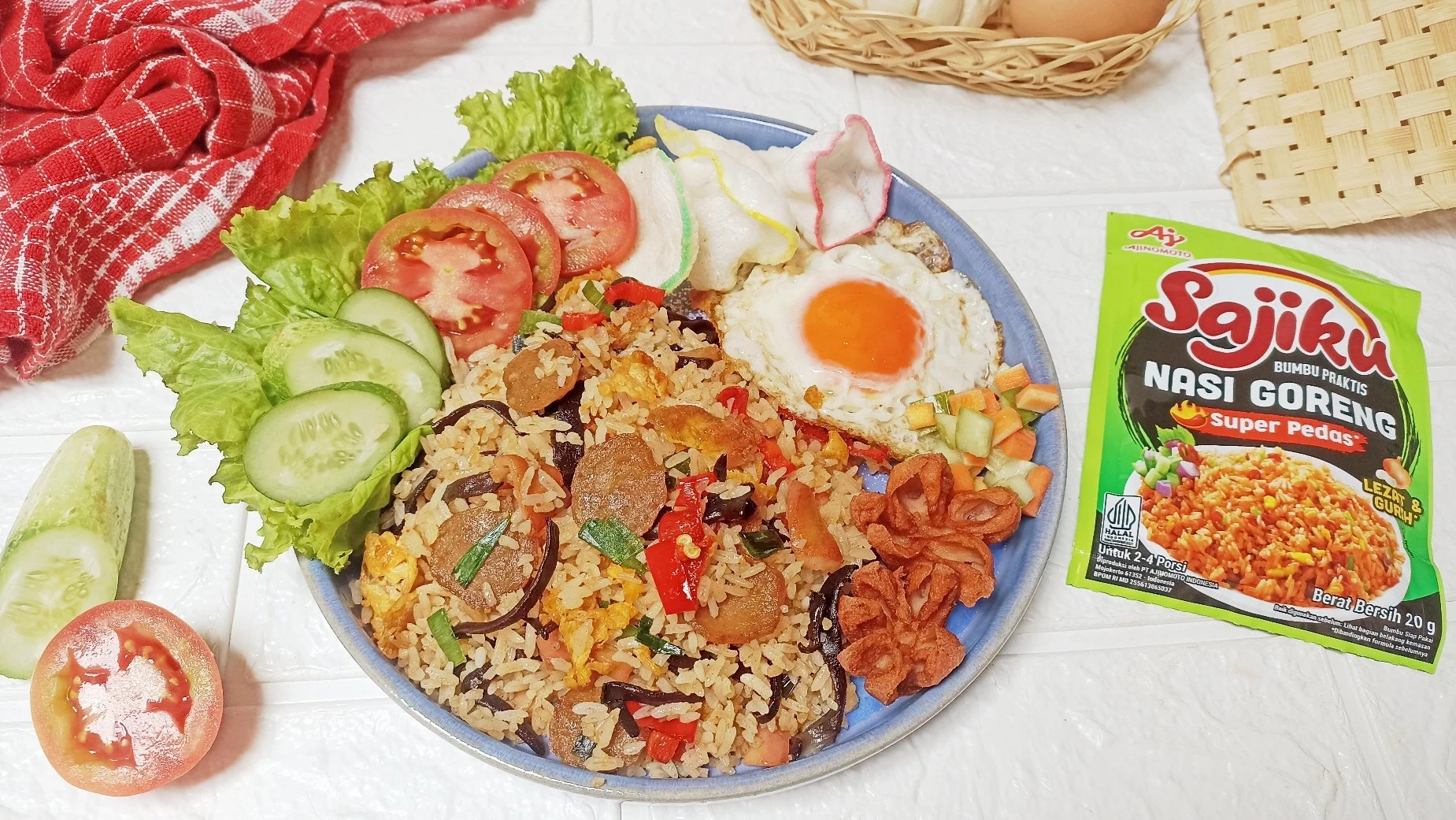 Nasi Goreng Jamur Kuping ala Sajiku #MisiSarapanSajikuSeason4