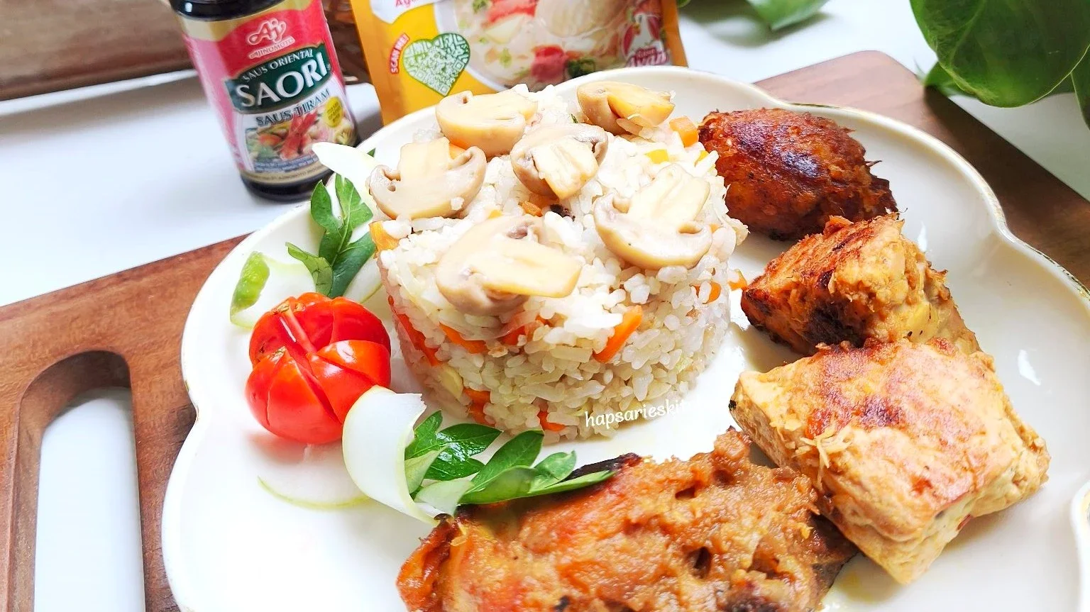 Nasi Goreng Jamur Wortel #KreasiSerbaJamur