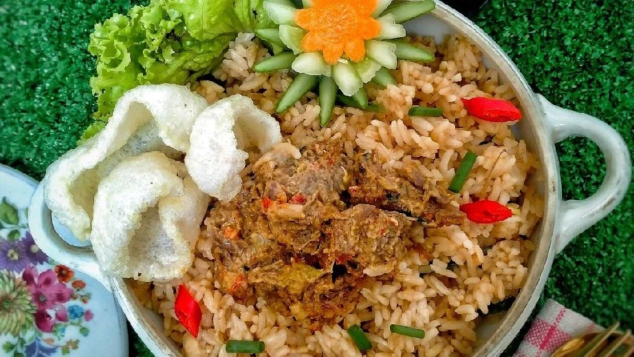 Nasi Goreng Kambing ala ajinomoto