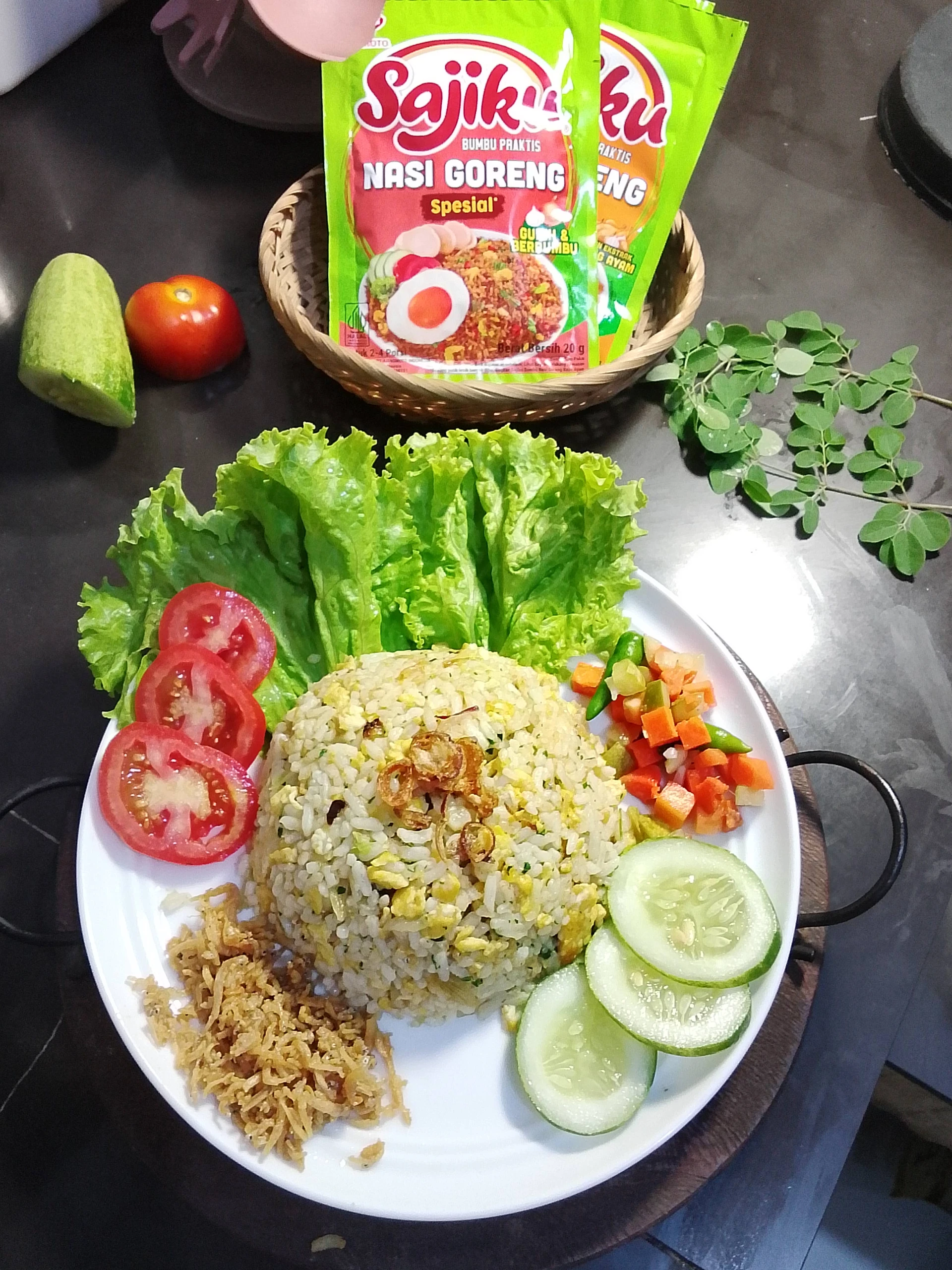 Nasi Goreng Kelor Teri