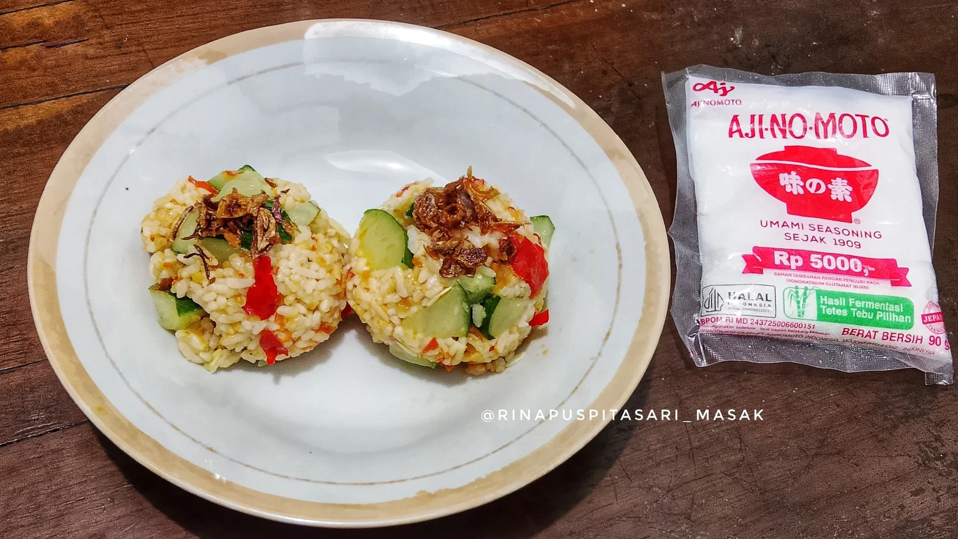 Nasi Goreng Kepal Timun Pedas ala AJI-NO-MOTO®