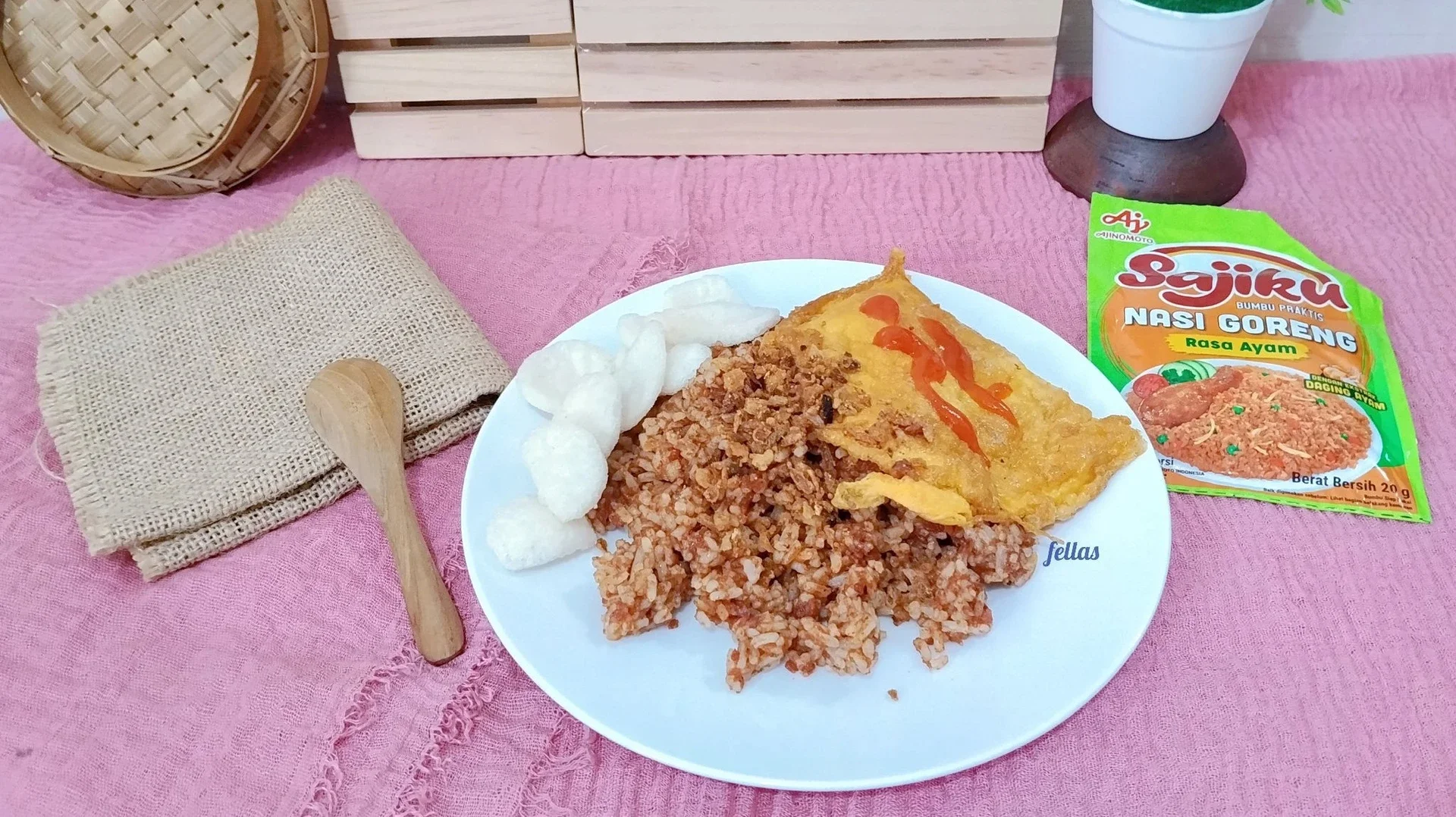 Nasi Goreng Kornet Sajiku
