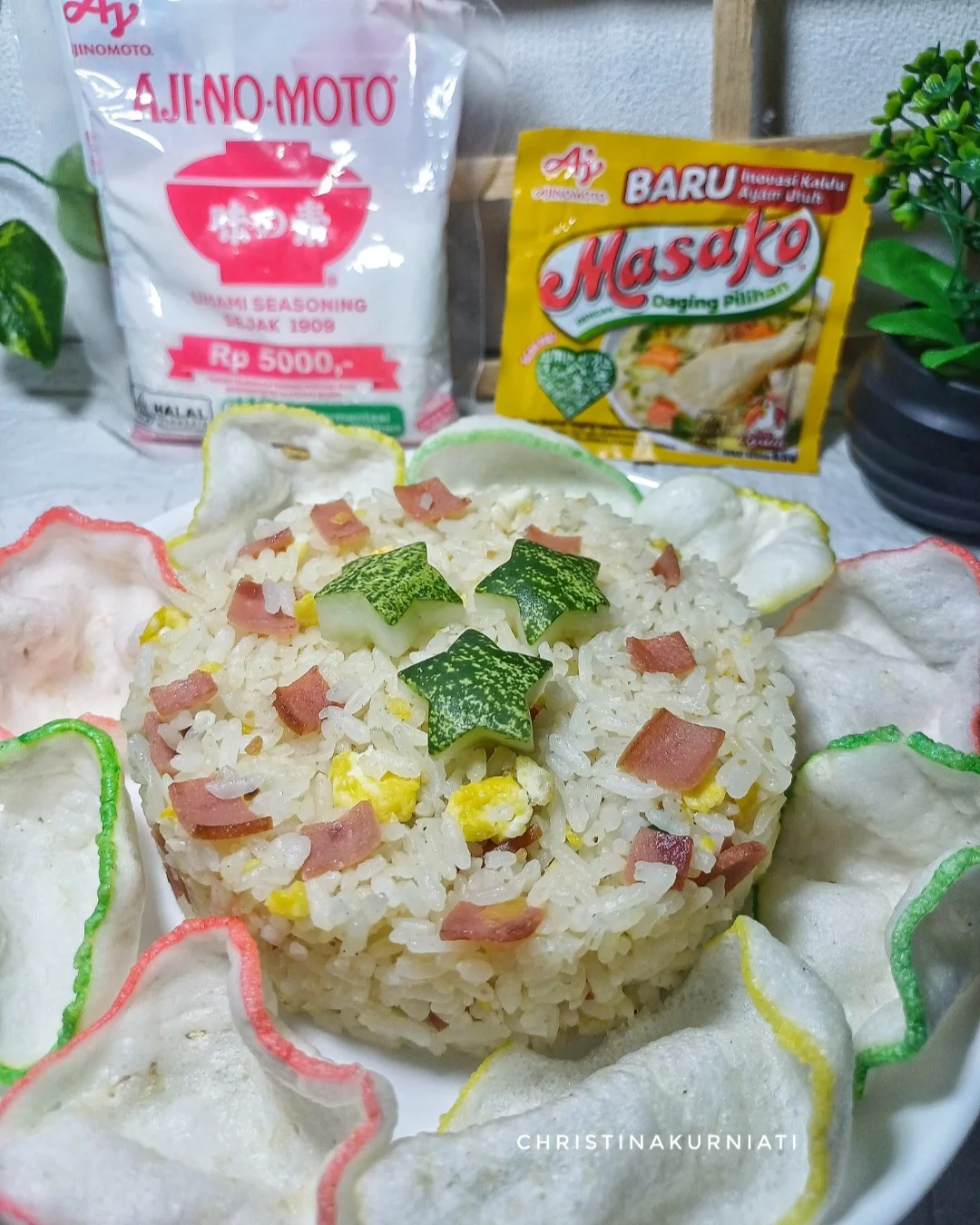 Nasi Goreng Margarin with Smoked Beef