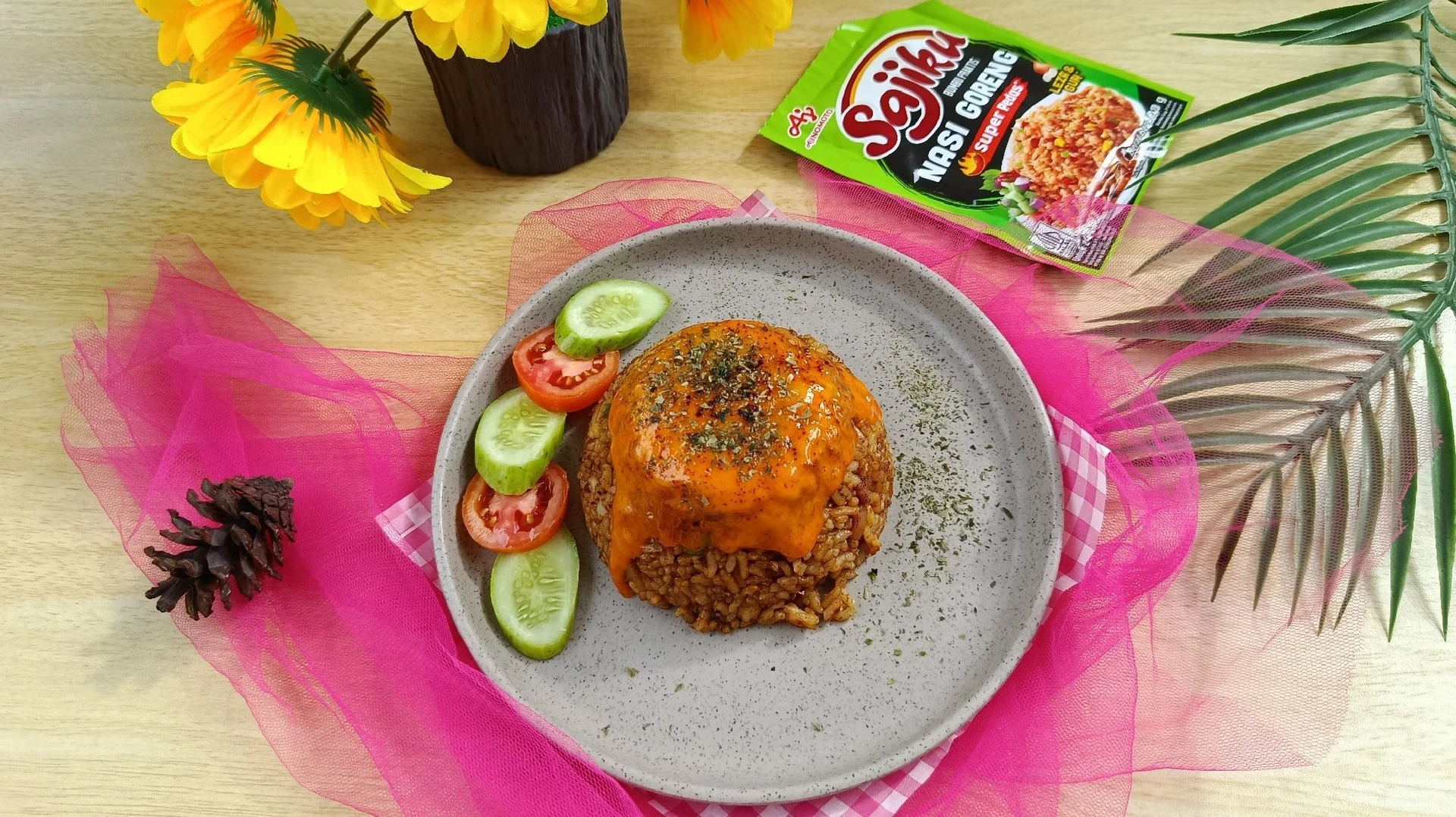 Nasi Goreng Mentai