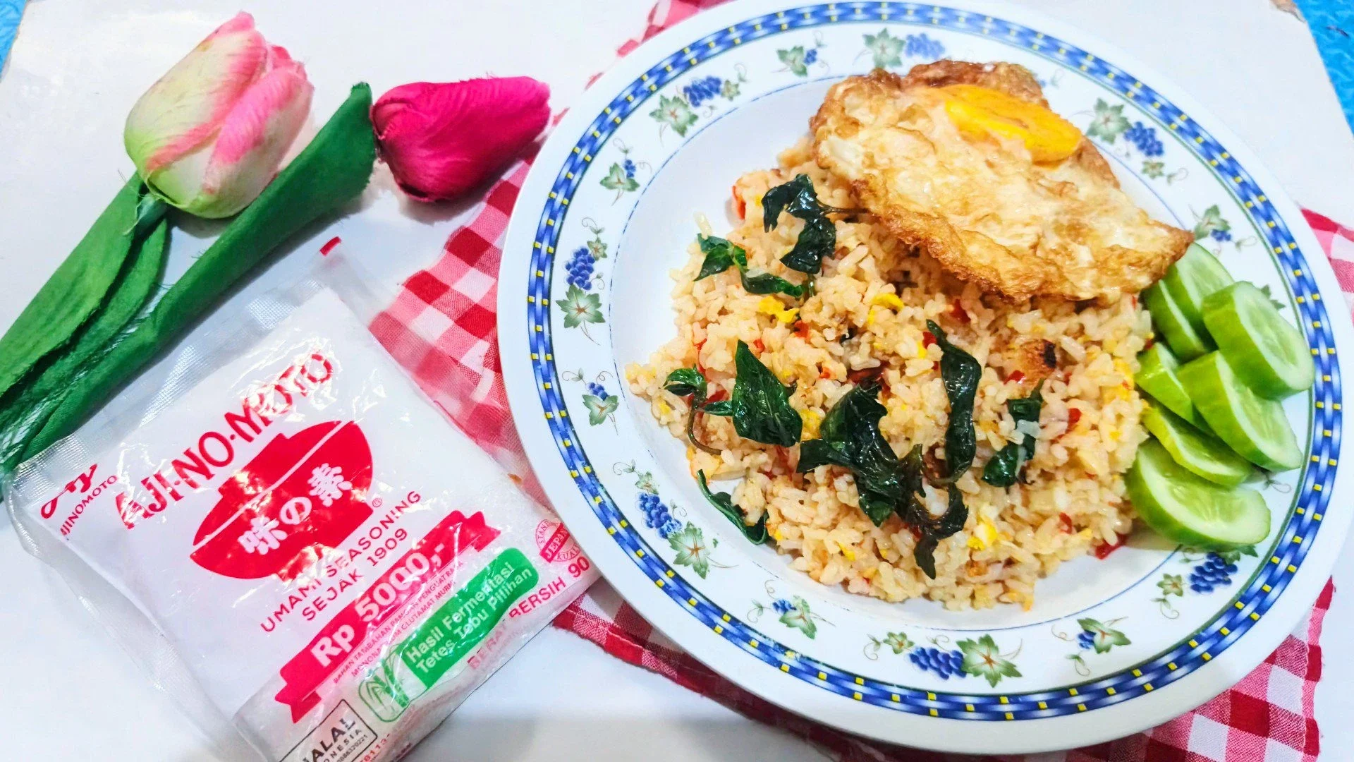 Nasi goreng pedas kemangi