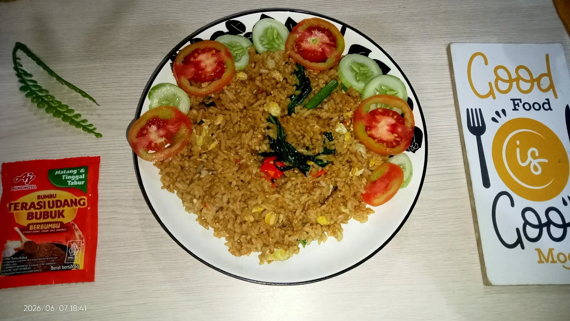 Nasi Goreng Pedas Terasi 
