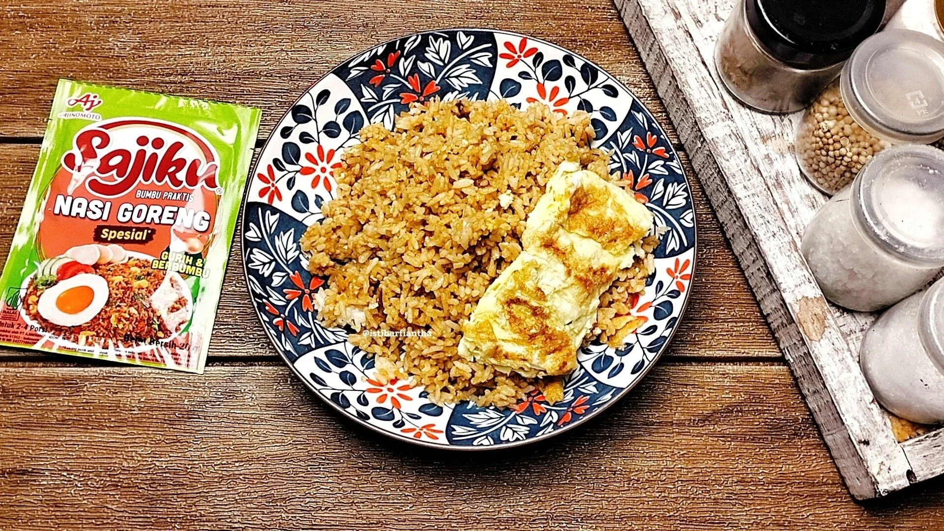Nasi Goreng Rumahan ala SAJIKU® #MasakanPenuhCinta