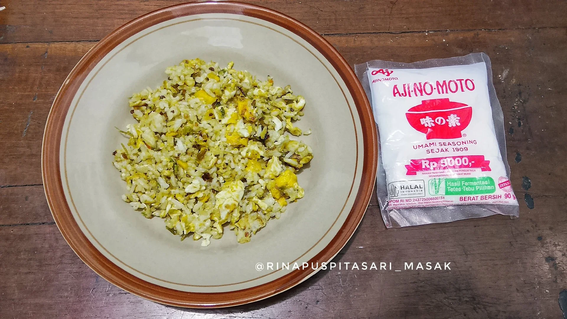 Nasi Goreng Rumahan Sambal Ulek Lombok Belis ala AJI-NO-MOTO®