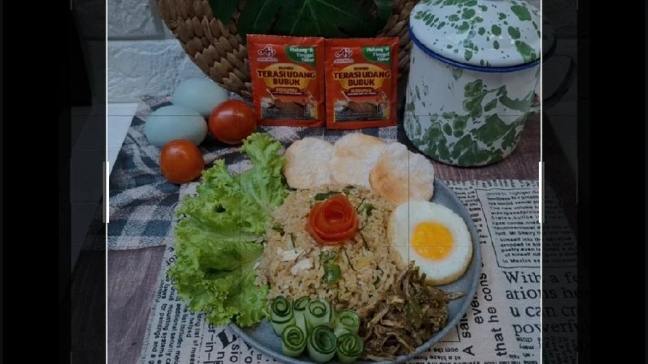 Nasi Goreng Sambal Ijo Terasi Udang #NikmatTanpaDrama #AjinomotoTerasiUdang