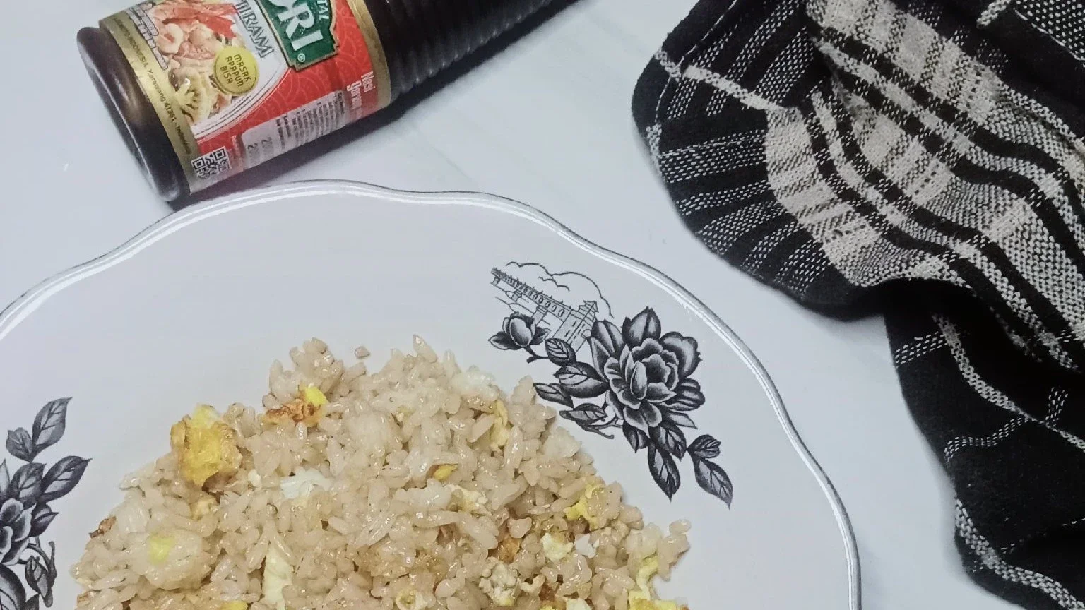 Nasi goreng simple ala saori