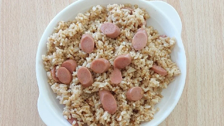 Nasi Goreng sosis Ala Ajinomoto
