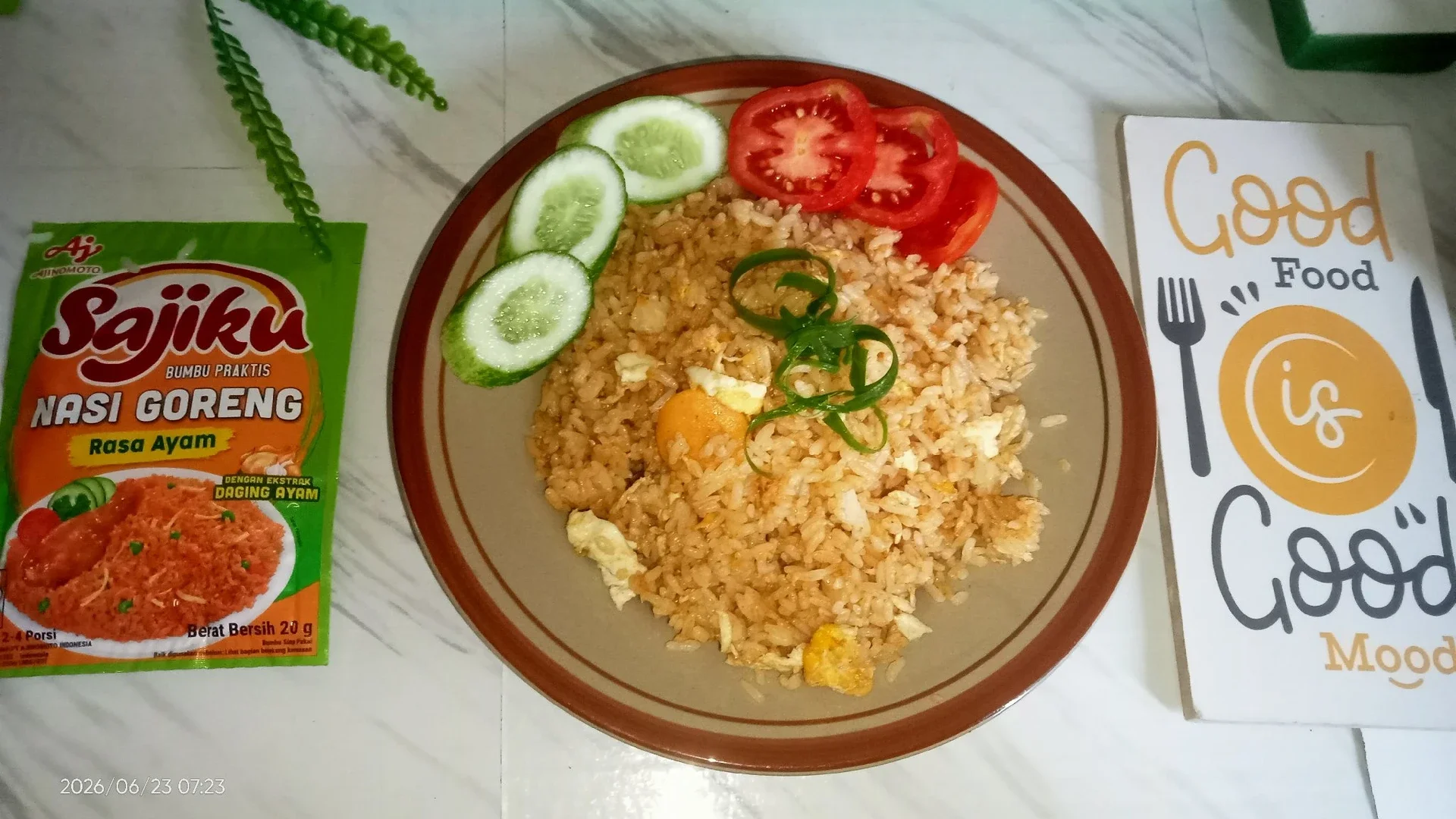 Nasi Goreng sosis 