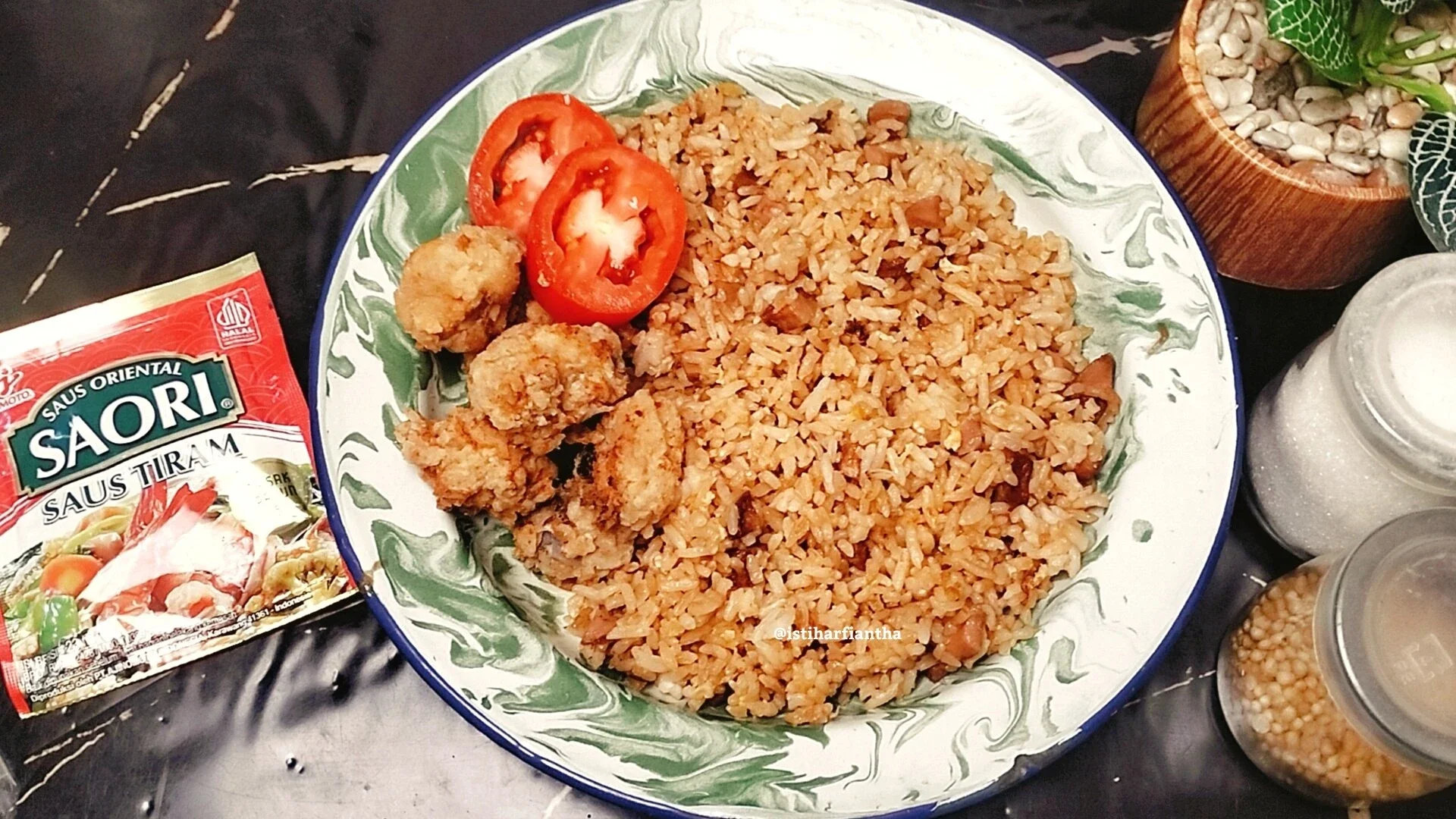 Nasi Goreng Sosis Tiram ala SAORI®
