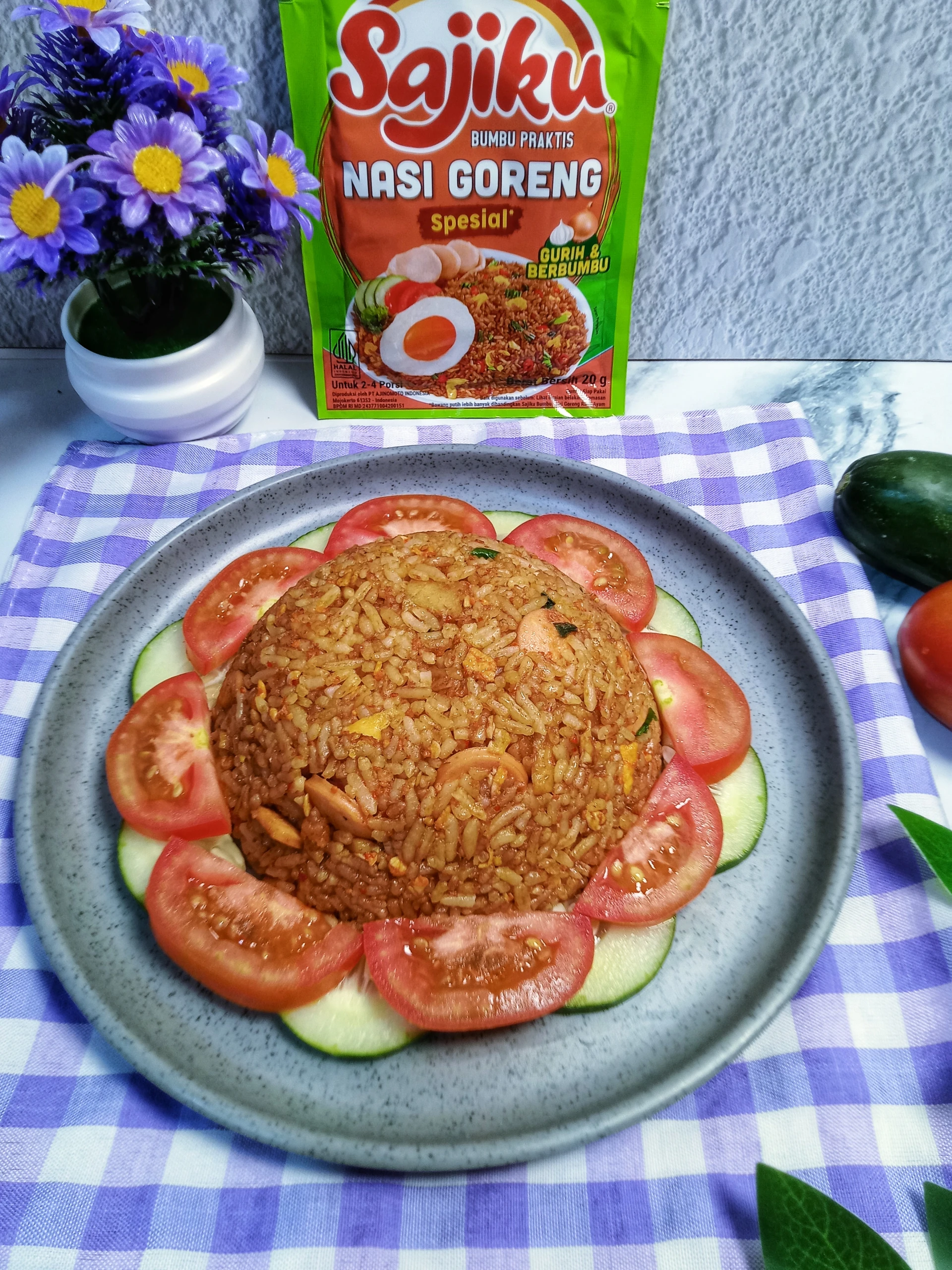 Nasi goreng spesial ala sajiku