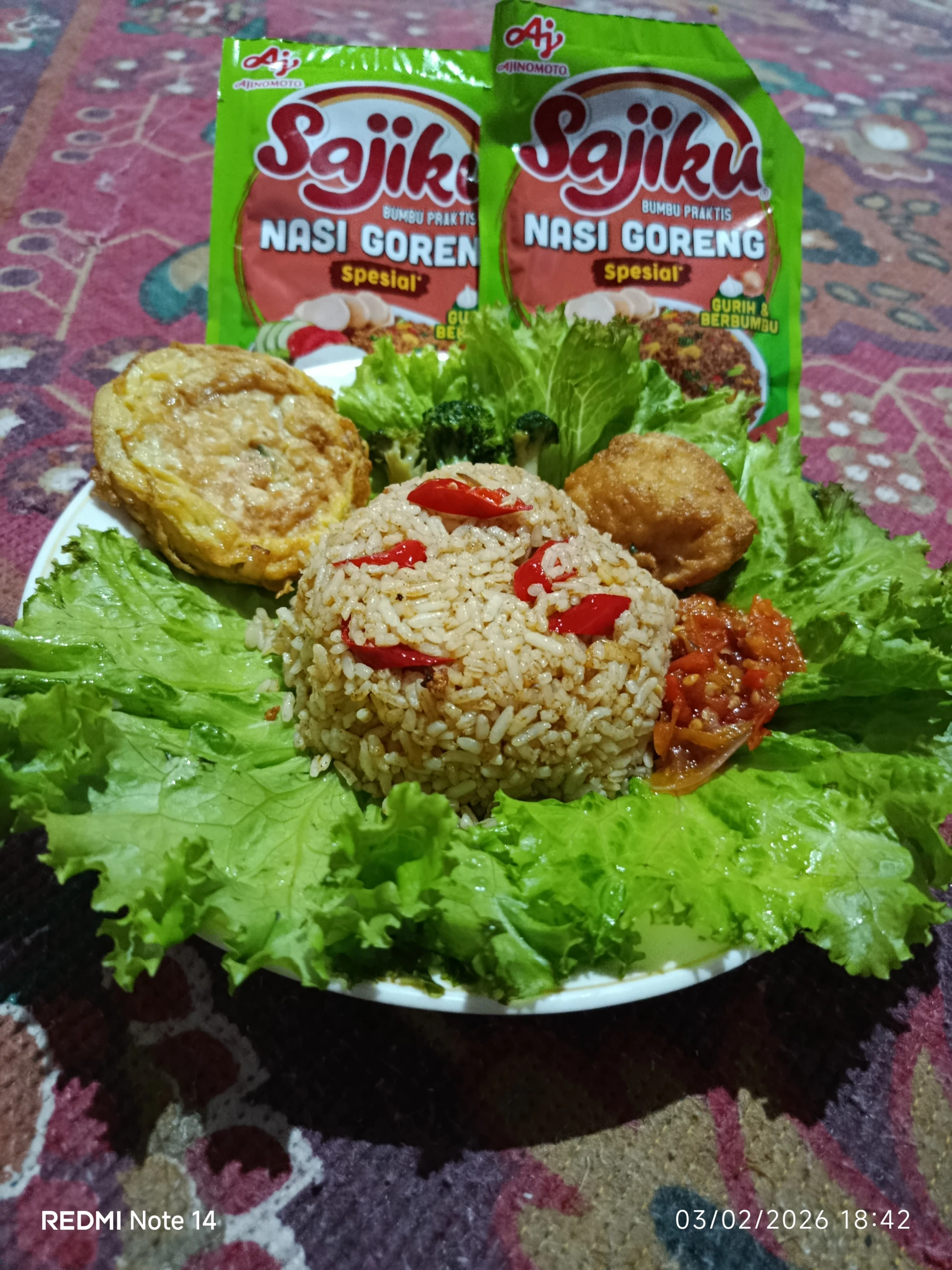 Nasi goreng spesial sajiku