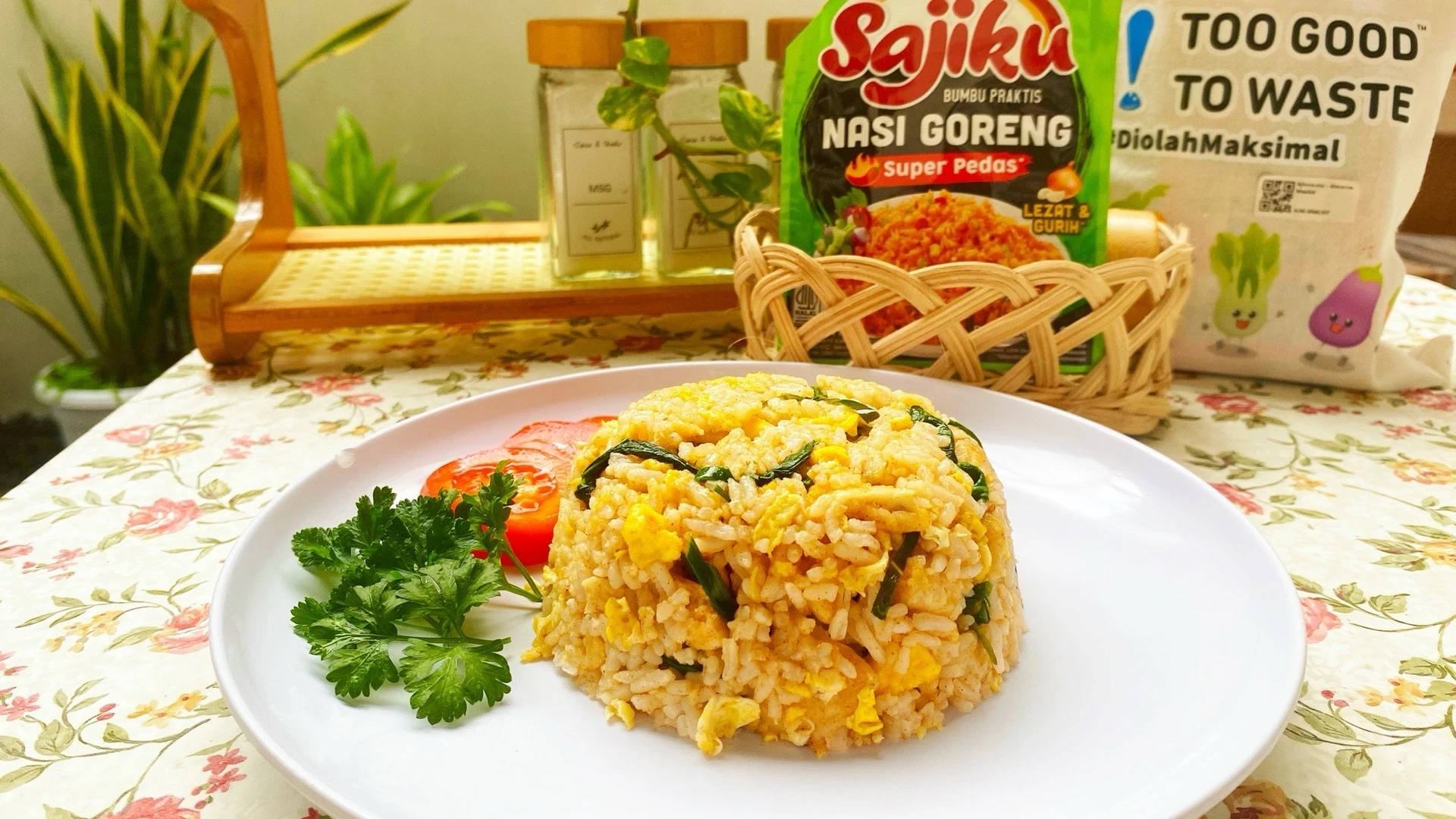 NASI GORENG SUPER PEDAS ALA SAJIKU #7HariDapurBijak