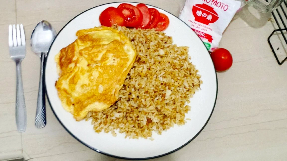 nasi goreng telor dadar #EKsplorasaNasiGoreng