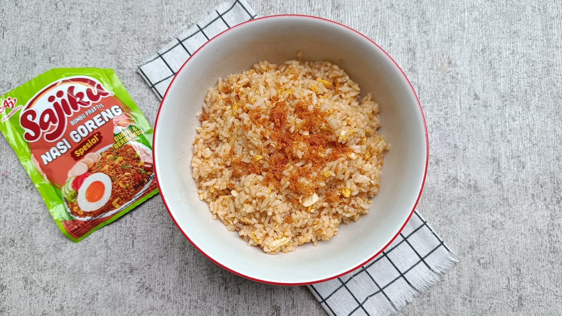 Nasi Goreng Telur Sat Set