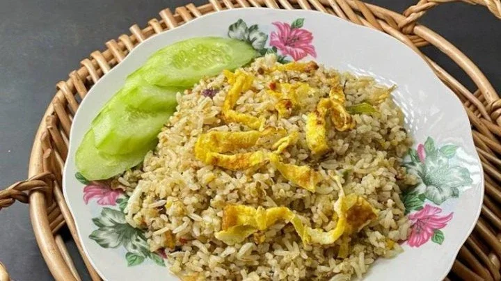 nasi goreng terasi bumbu kencur