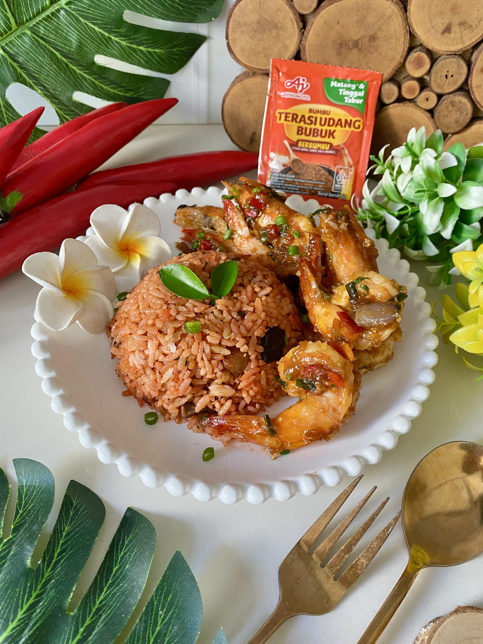 Nasi Goreng Terasi Udang Pedas