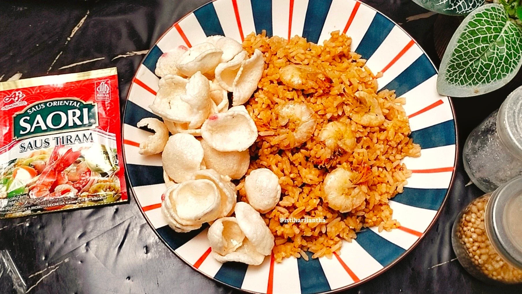 Nasi Goreng Udang Saus Tiram ala SAORI