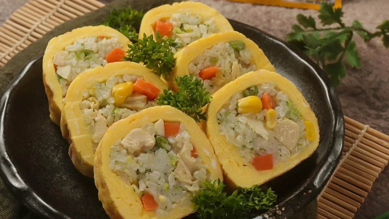 Nasi Gulung Telur