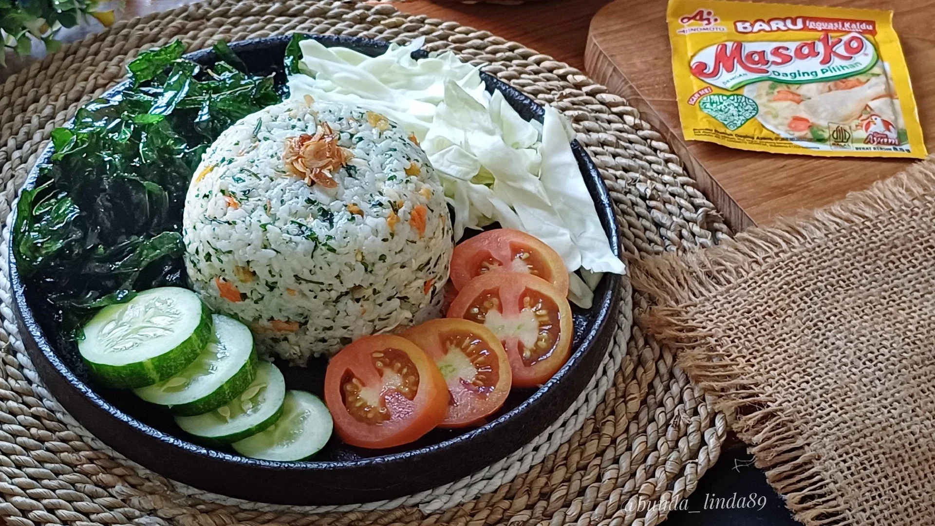Nasi Gurih Pedas ala Masako