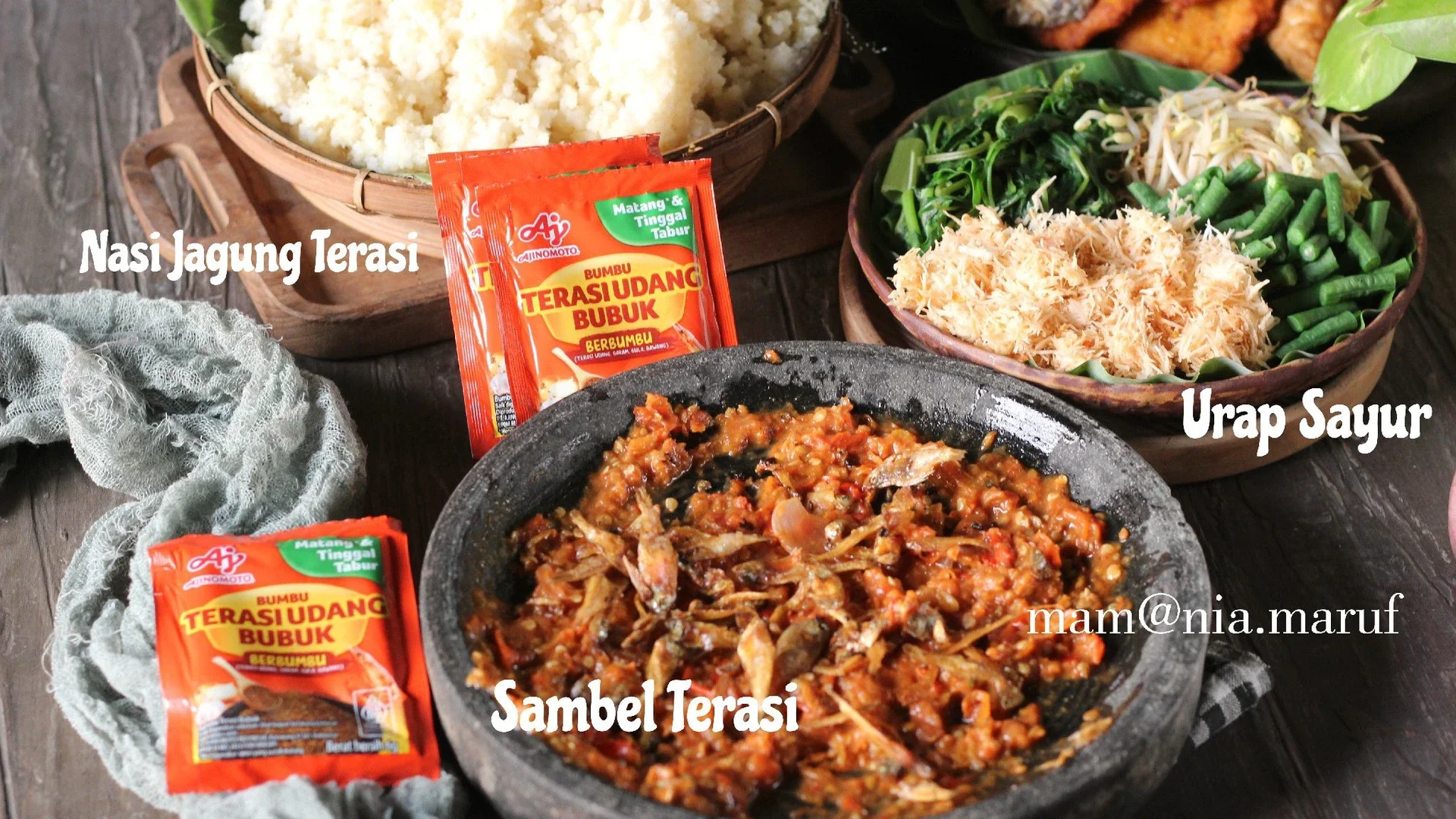 Nasi Jagung Komplit #NikmatTanpaDrama