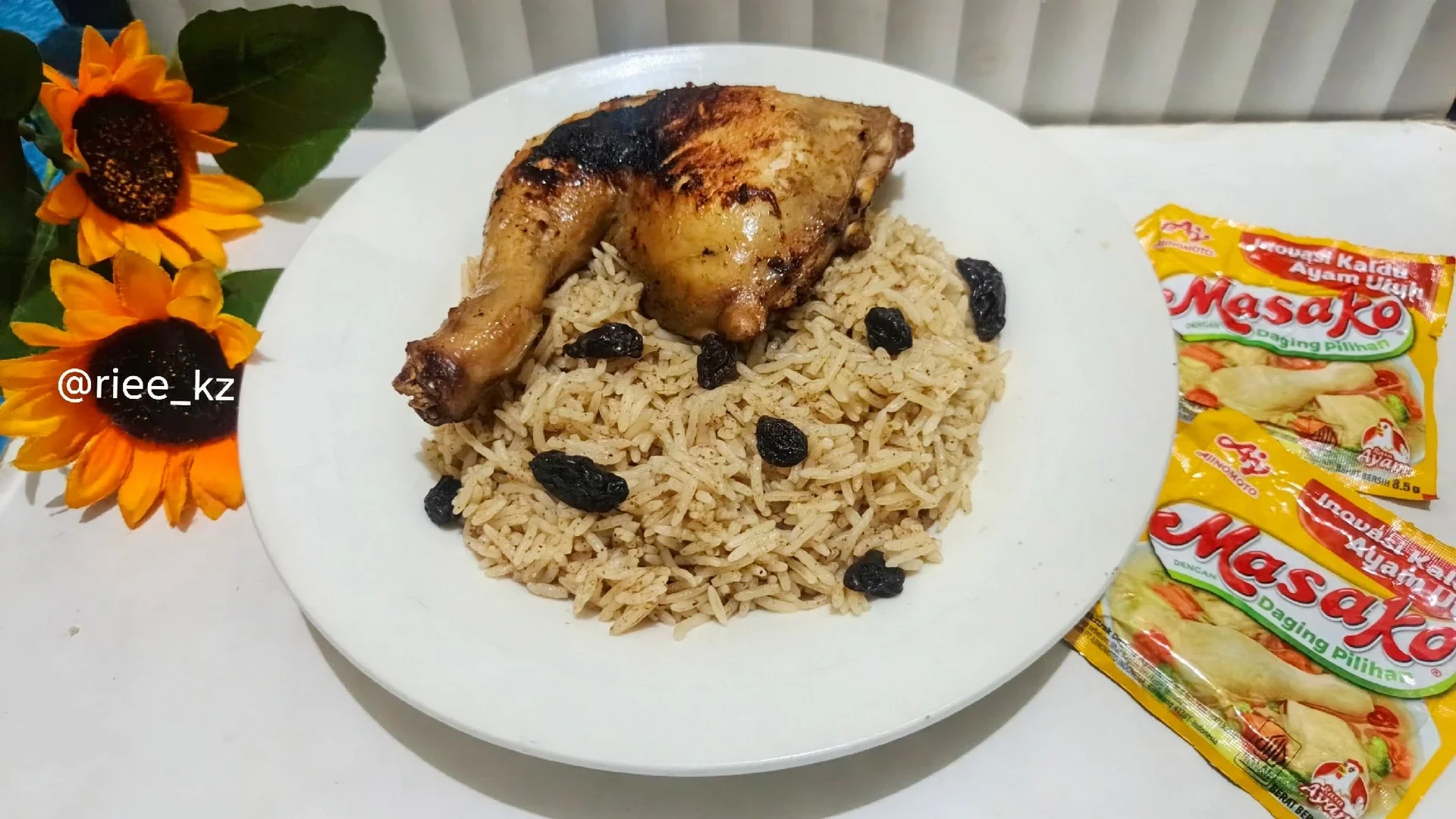 Nasi Kebuli Ayam rice cooker ala Masako