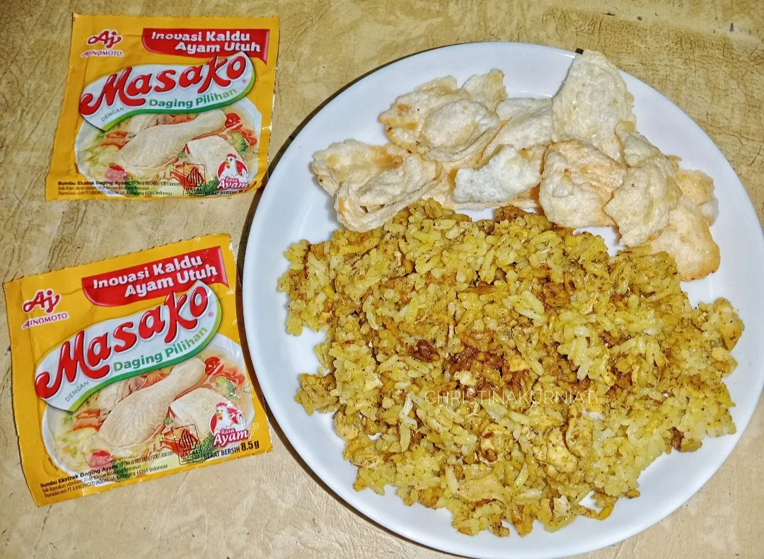 Nasi Kebuli Ayam Rice Cooker ala Masako