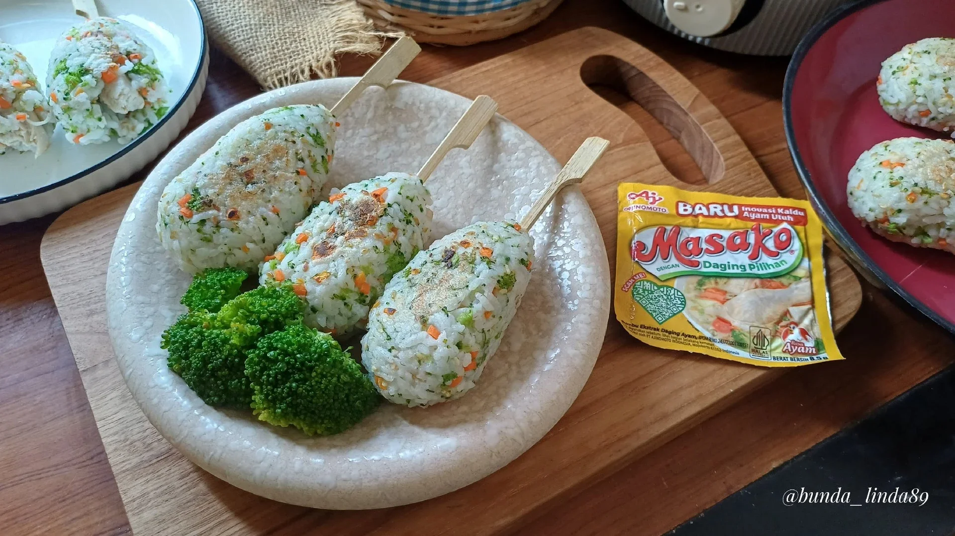 Nasi Kepal Panggang ala Masako