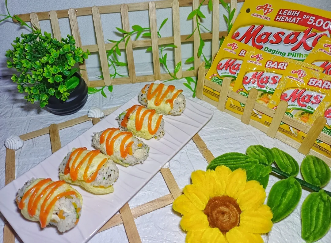 Nasi Kepal Yummy ala Masako