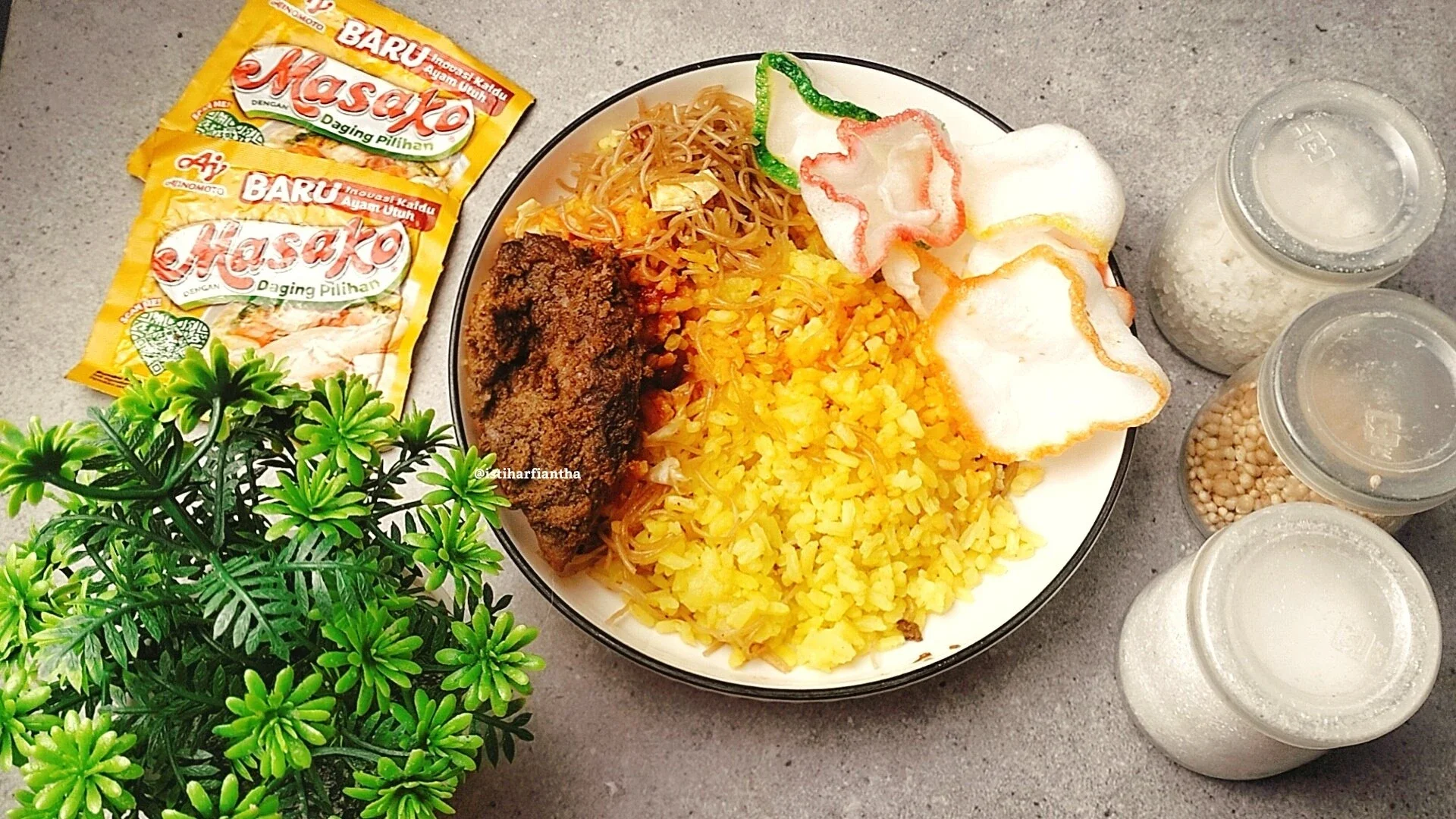 Nasi Kuning Gurih ala MASAKO®