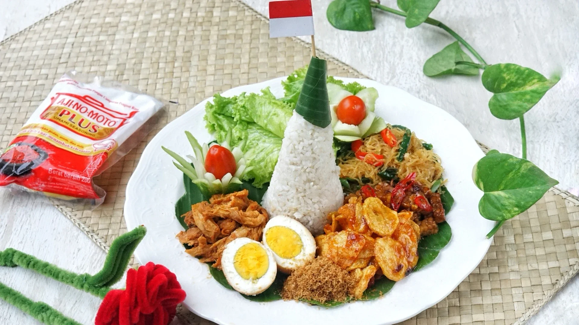 Nasi Langgi khas Jateng ala Ajinomoto