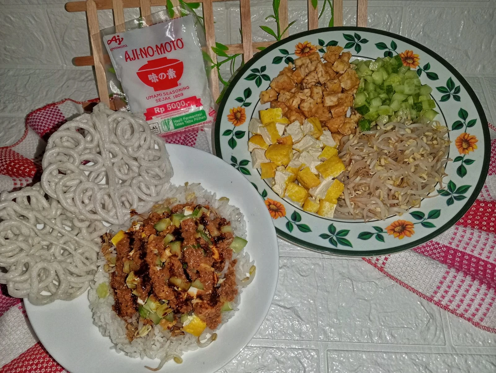 Nasi Lengko Homemade