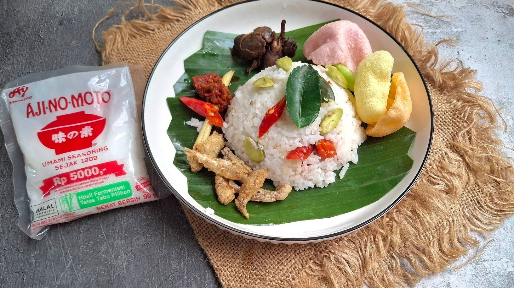 Nasi Liwet Gurih ala Ajinomoto