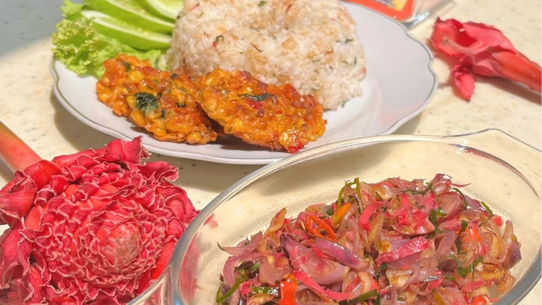 nasi sambal kecombrang