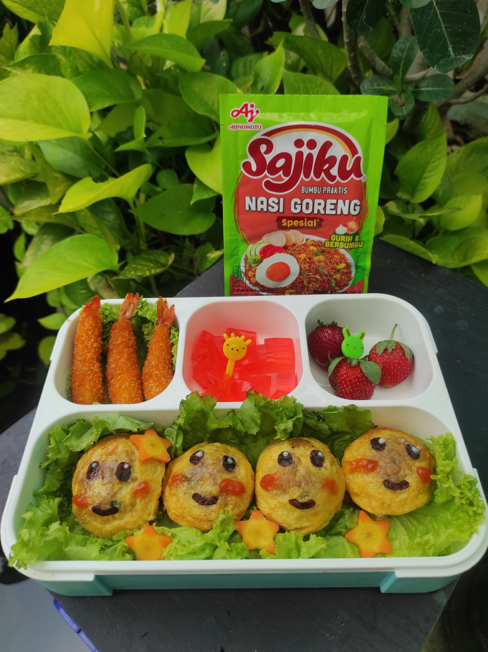 Nasi Selimut Telur ala Sajiku