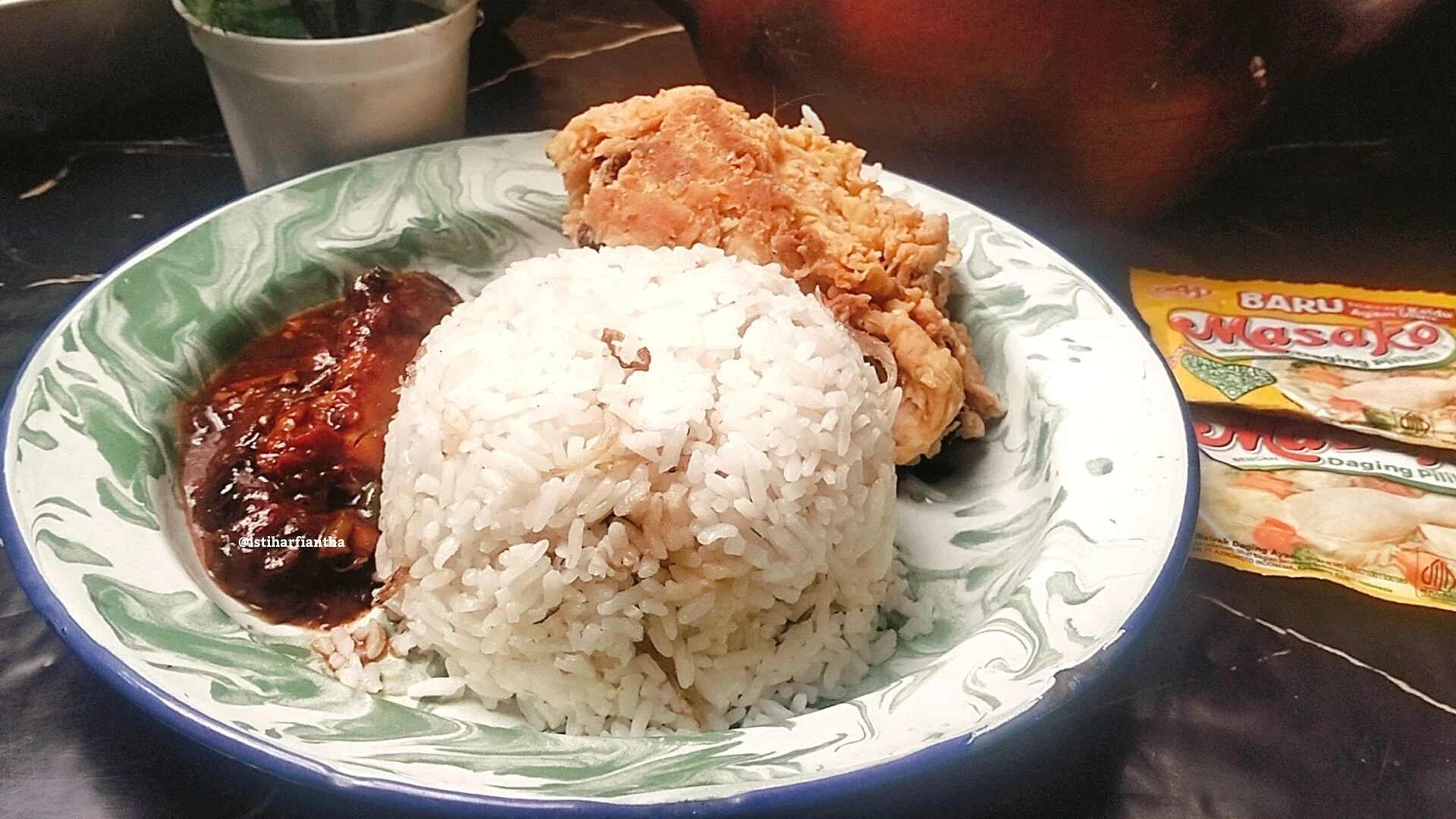 Nasi Teri Daun Jeruk ala MASAKO®