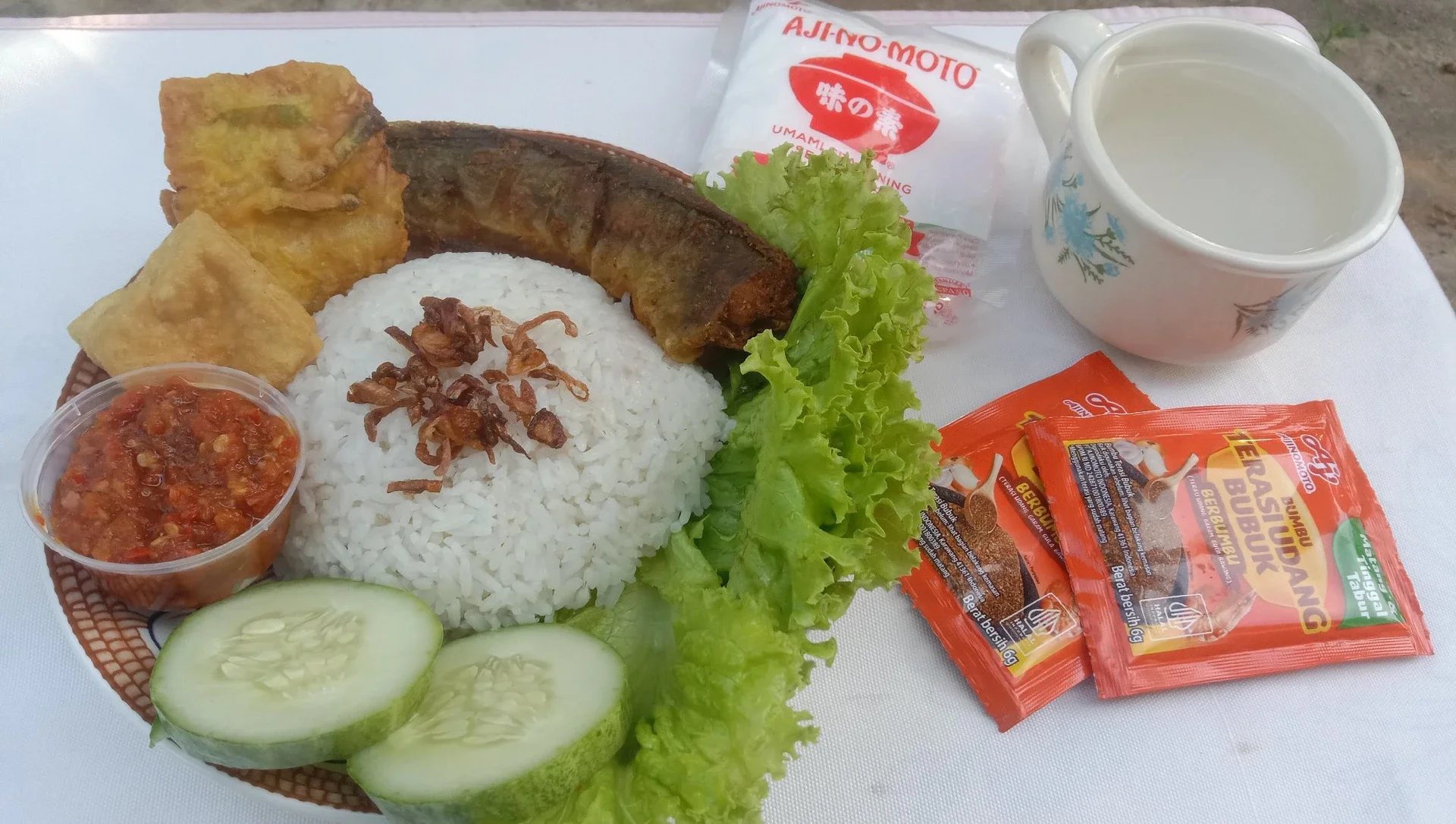 Nasi Uduk Pecel Lele Kaki Lima #PestaRasaMerdeka