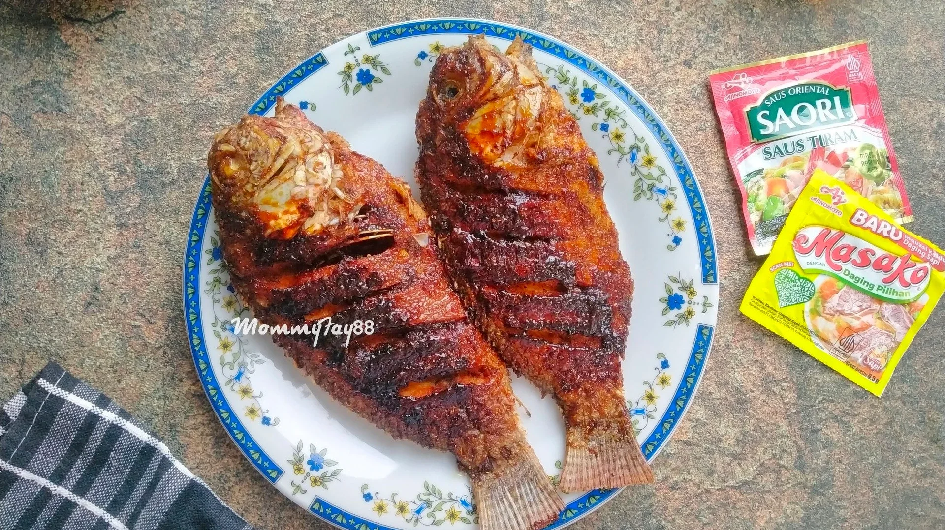Nila Bakar Saus Tiram