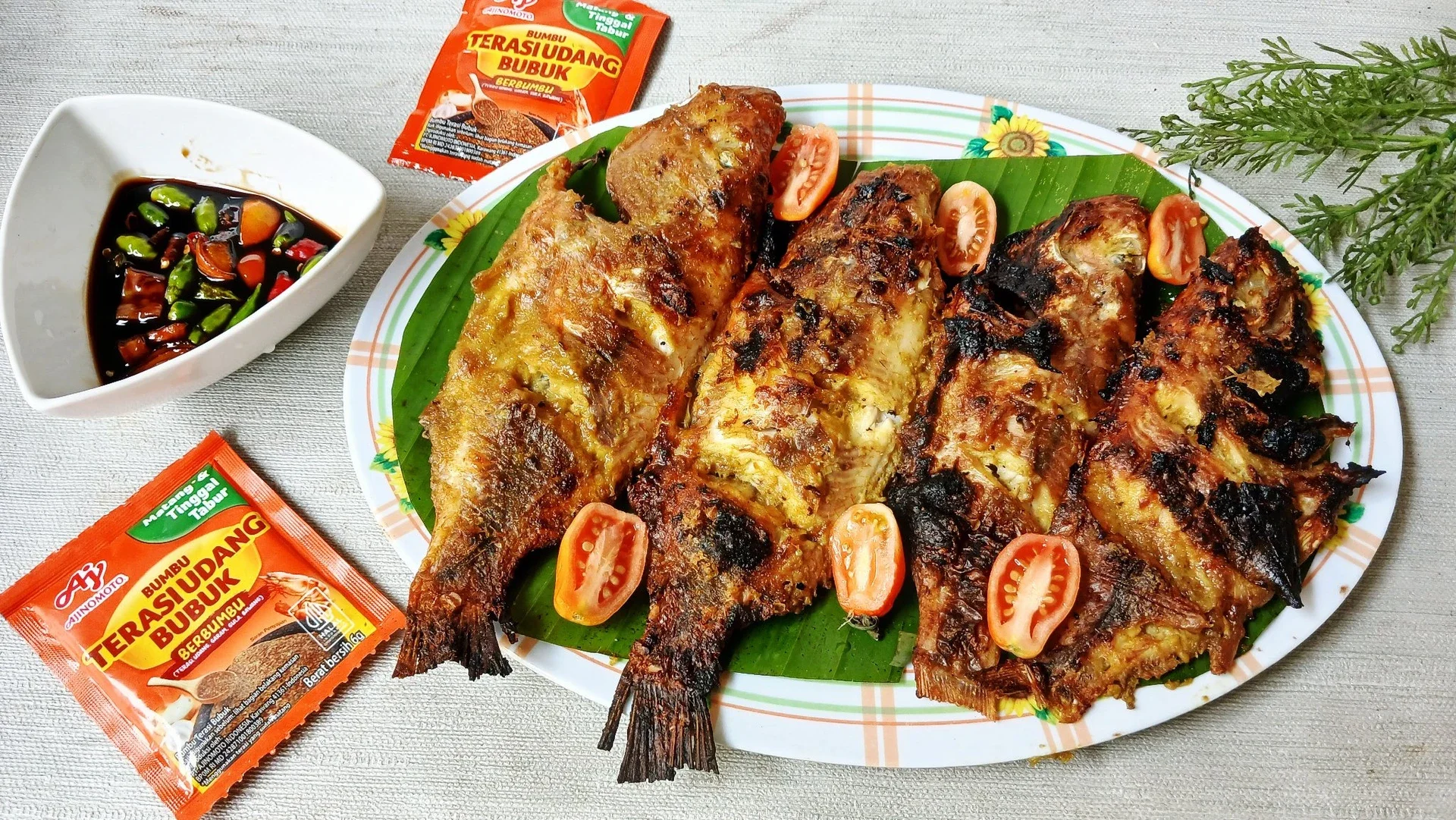 Nila Panggang Bumbu Kuning