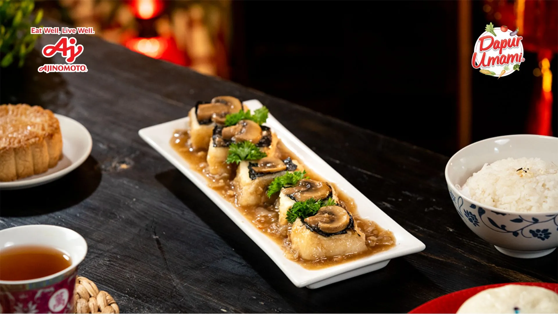 Nori Tofu Saus Tiram ala SAORI®