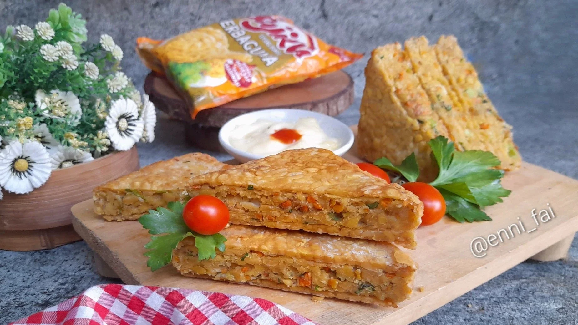 Nuget Lapis Tempe #SajikuLezatMeresapSampaiDalam
