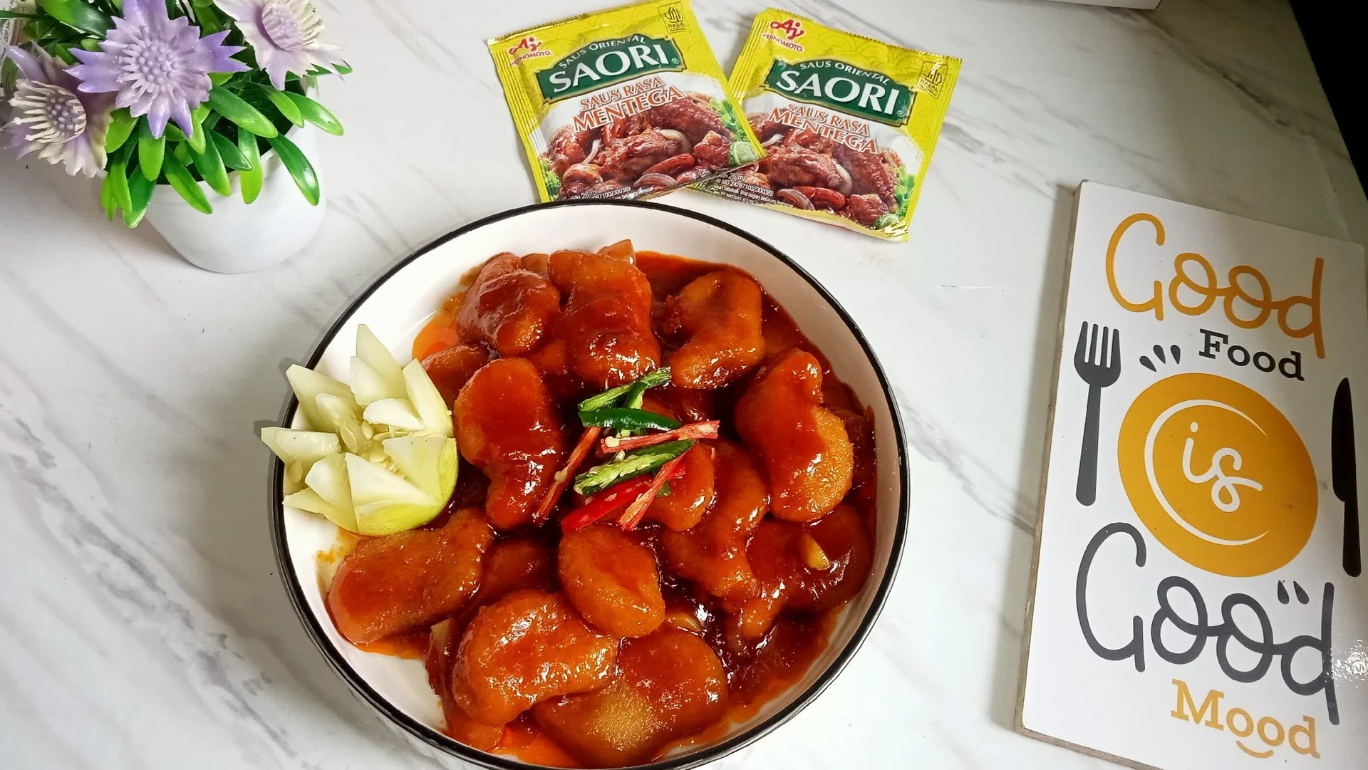 Nugget Bumbu Rasa mentega  #SejutaRasaLezatSaori