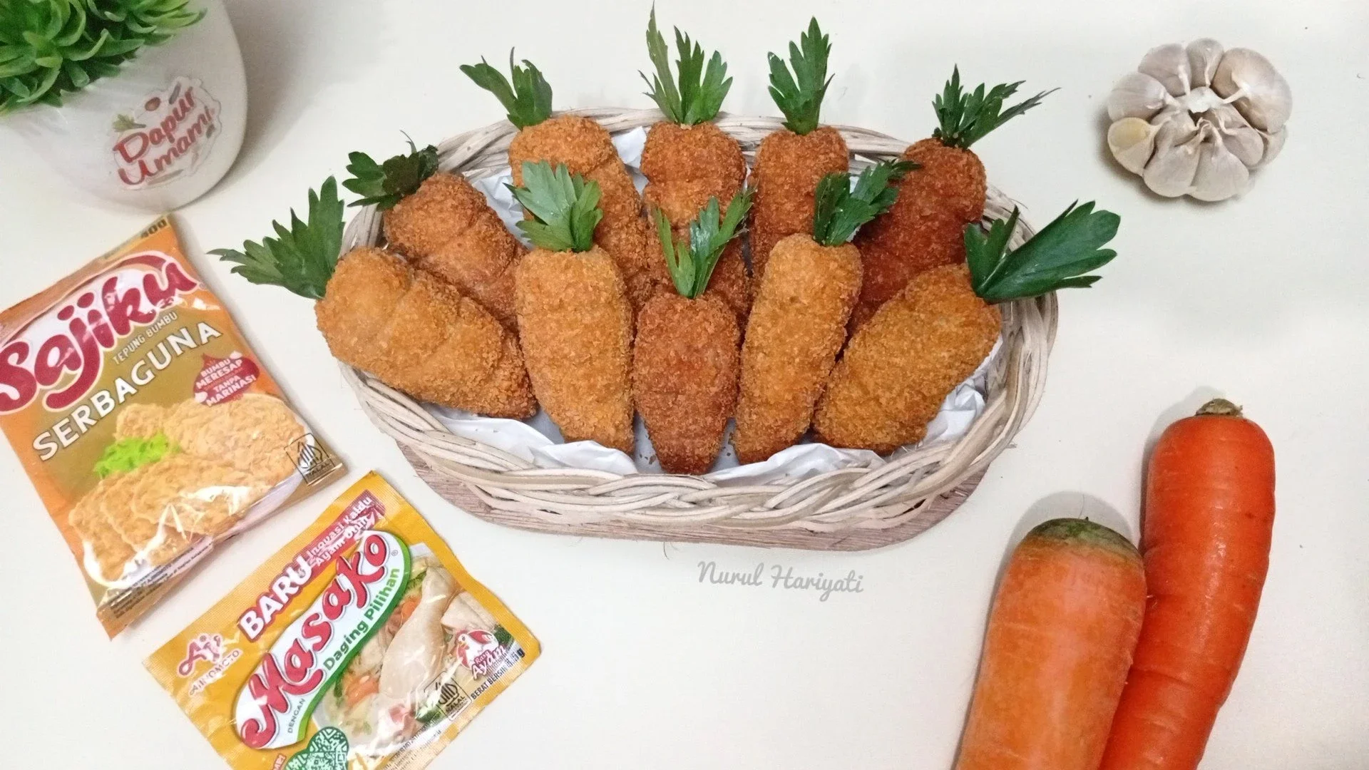 Nugget Wortel Crispy #WortelNaikLevel