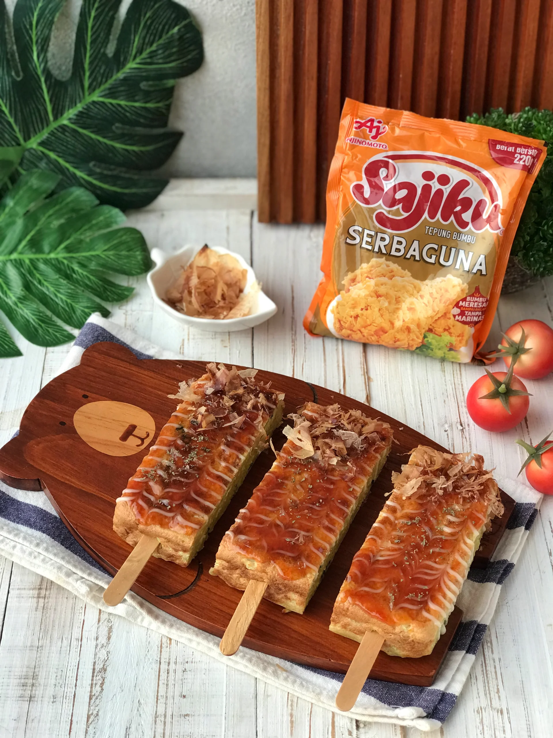 Okonomiyaki Popsicle