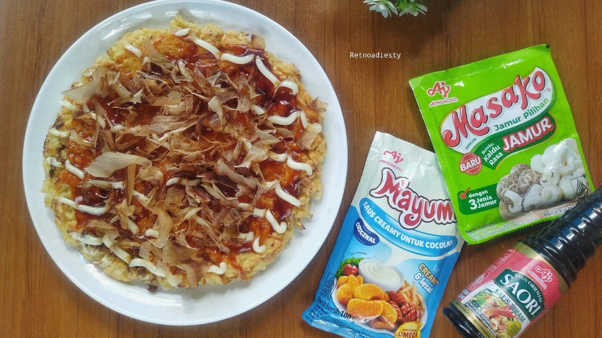 Okonomiyaki simpel