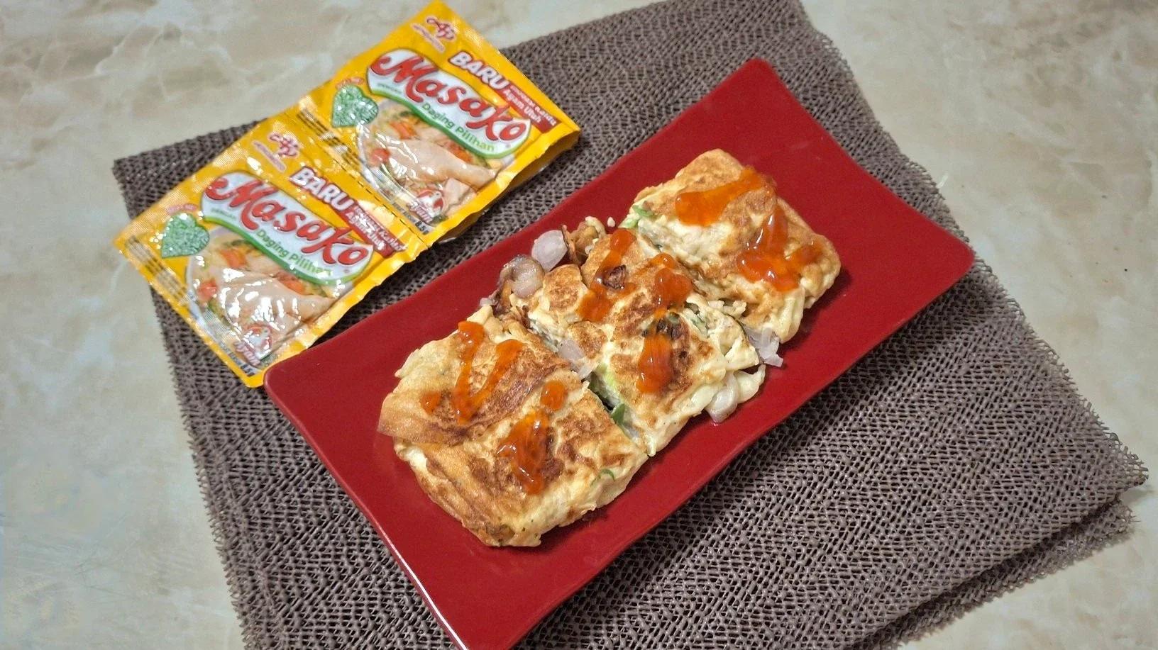 Omelet Keju ala Masako